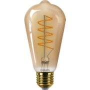 LED Filament-Lampe Bernstein 25W ST64 E27