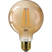 LED Bombilla de filamento &aacute;mbar 50&nbsp;W G95 E27