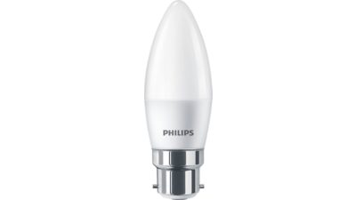 LED Candle 50W B35 B22 x2