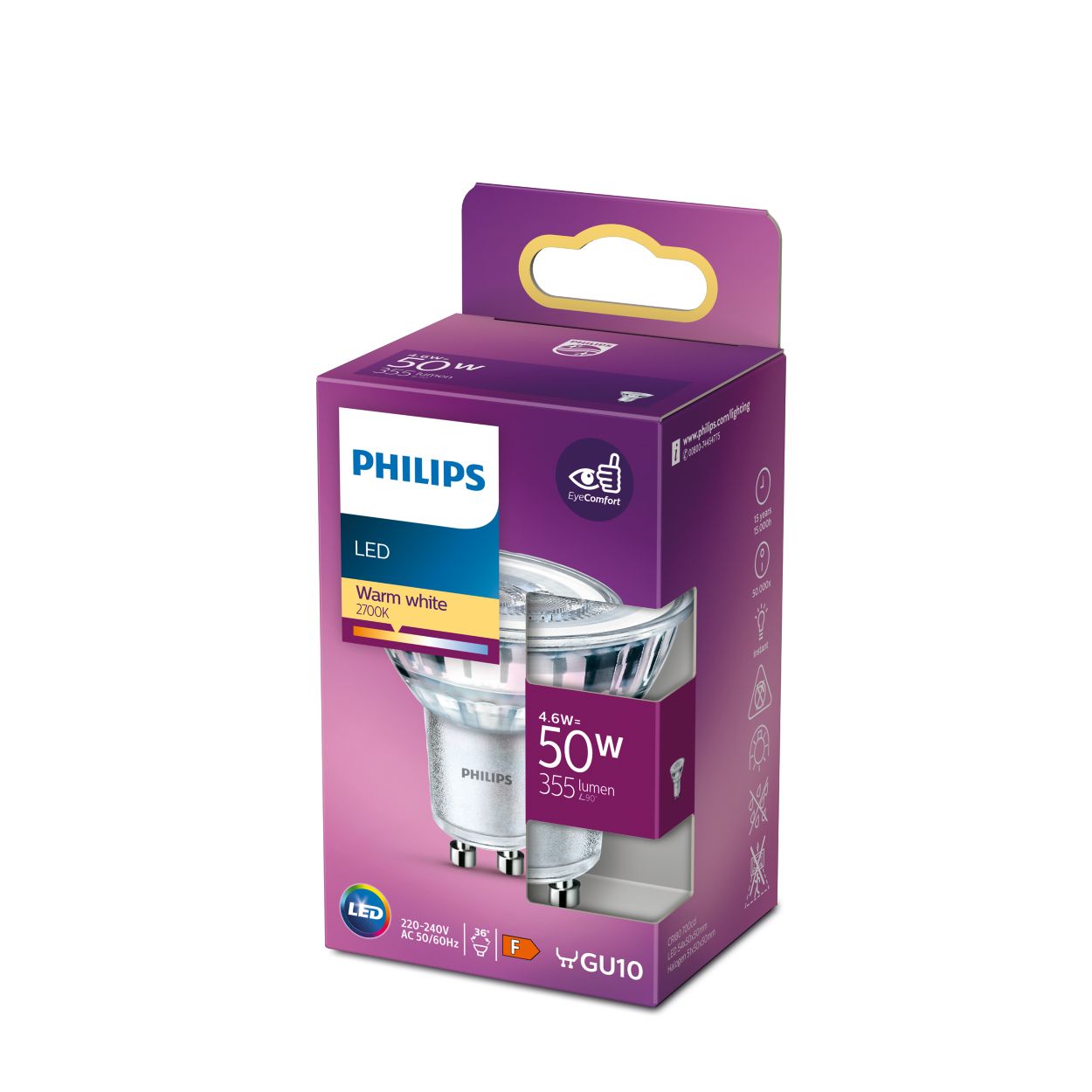 LED Spot 50W PAR16 GU10 8718699774134 | Philips