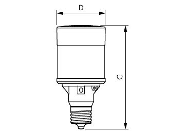 Dimension Drawing (with table) - 80CC/LED/3CCT/LS EX39 BB 3/1