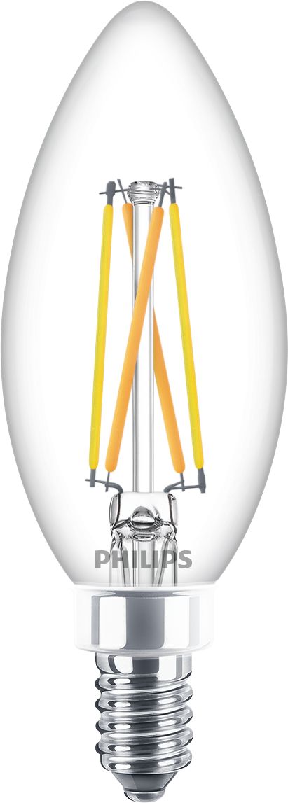 バイヤー厳選用品 40W Clear Candle Filament LED B11 046677574314 | x3 E12 OA機器