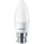 LEDCandle 5W B35 2700K B22 ND FR AU 2CT