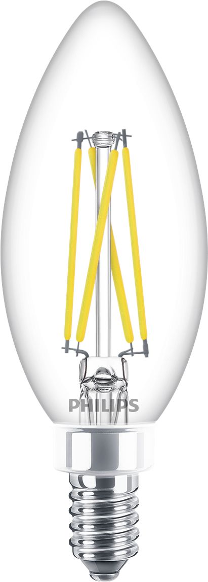 LED Filament Candle Clear 60W B11 E12 x3 | 046677574376