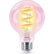 DEL intelligente Ampoule transparente &agrave; filament G25&nbsp;E26 de 25&nbsp;W