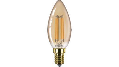LED 25 W oranža kvēlspuldze B35 E14
