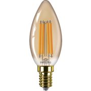 Led Filamentlamp amber 40W B35 E14