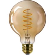 LED Filament-Lampe Bernstein 25W G93 E27
