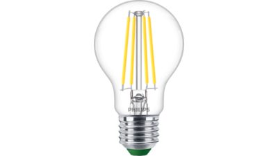 LED 白炽灯泡透明 60 瓦 A60 E27