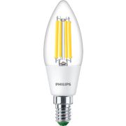 UltraEfficient Filamentti kynttil&auml;lamppu kirkas 40W B35 E14