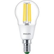 Ultraeffizient Filament-Kerzenlampe, P45 E14, transparent, 40 W 