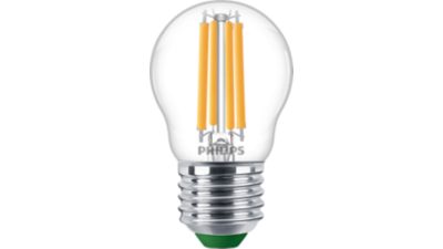 Haute efficacité Ampoule flamme transparente à filament 40W P45 E27
