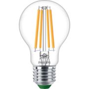 LED Filament Bulb Clear 60W A60 E27 x2