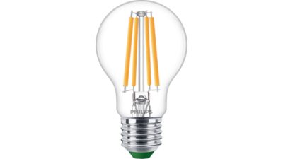 UltraEfficient Hehkulankalamppu, kirkas 60 W A60 E27 x2
