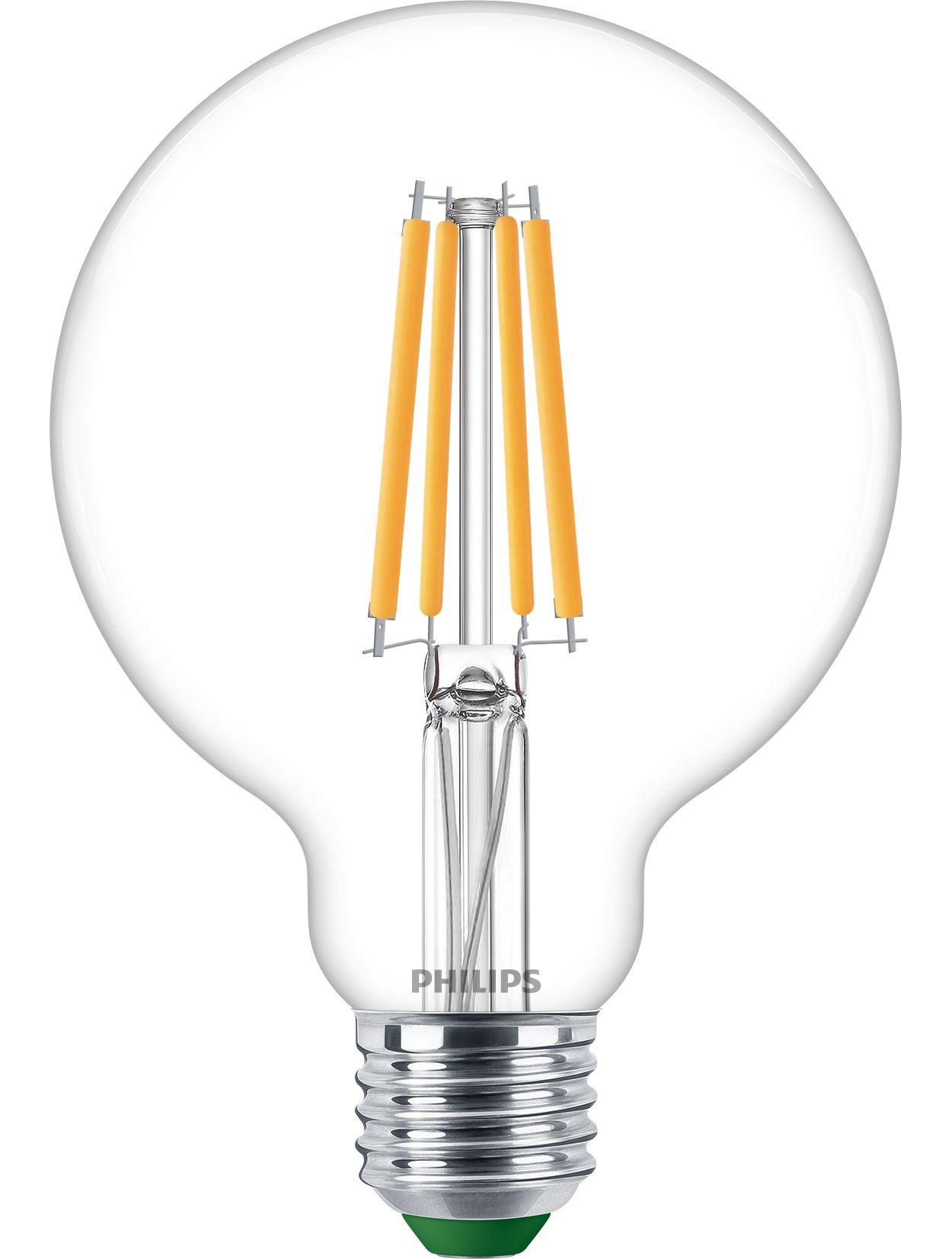 Ultraeffizient Filament Lampe transparent 60W G95 E27 8720169202702 Philips