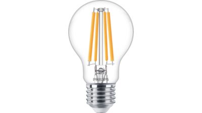 Ultra Efficient Bec transparent, cu filament 60 W A60 E27