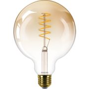 Led Filamentlamp amber gradient 25W G120 E27
