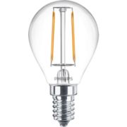 LED Filament Candle Clear 25W Filament P45 E14 x2