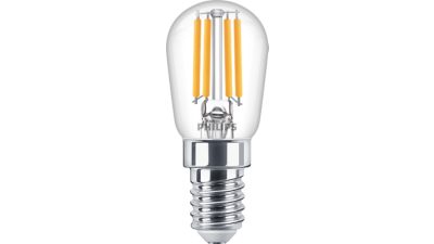 LED Filament kertepære, klar 25 W S26 E14