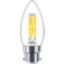 LEDclassic 40W B35 2700K B22 D CL AU