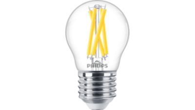 LED Filament Candle Clear 40W P45 E27