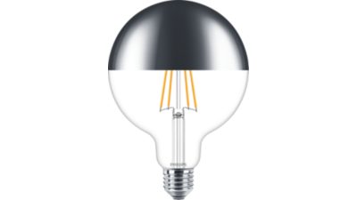 LED Ampoule Miroir Crown à filament 50W G125 E27