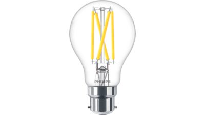LED Ampoule à filament transparente 60W A60 B22