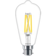 LED Filament Bulb Clear 60W ST64 B22