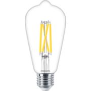 LED Filament Bulb Clear 60W ST19 E26