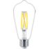 LED Filament Bulb Clear 60W ST64 E27