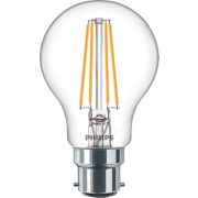 LED Ampoule transparente &agrave; filament 60&nbsp;W A60 B22 x3