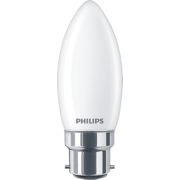 LED Ampoule flamme d&eacute;polie &agrave; filament 40&nbsp;W P45 B22