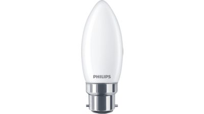 LED Γαλακτόχρωμο κερί με νήμα 40W P45 B22