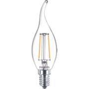 LED Filament Mum Şeffaf 25 W BA35 E14