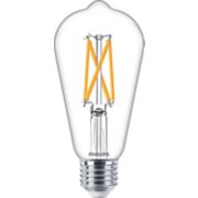 LED Filament Bulb Clear 60W ST64 E27