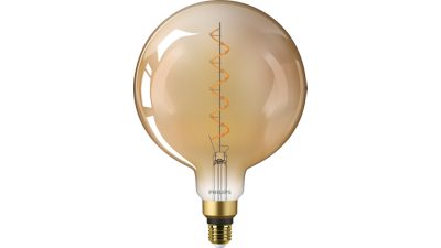 LED Κεχριμπαρένιος λαμπτήρας με νήμα 28W G200 E27