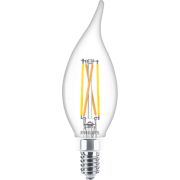 LED Vela de filamento transparente de 40&nbsp;W BA11 E12 x3