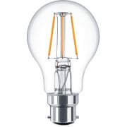 LED Filament Bulb Clear 40 W A60 B22 x3