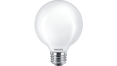 LED Filament Bulb Frosted 40W G25 E26 x3