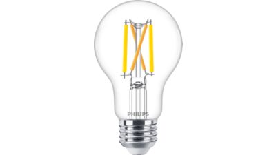 LED Filament Bulb Clear 40W A19 E26 x2