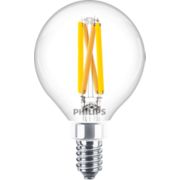 LED Vela de filamento transparente de 60&nbsp;W G16.5 E12 x2