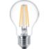 LED Filament-Lampe, transparent, 60 W A60 E27
