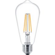 LED Lampadina trasparente a filamento 60 W ST64 E27