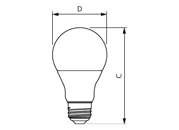 Dimension Drawing (with table) - 8.8A19/AMB/927/ND D2D 6/1FB T20
