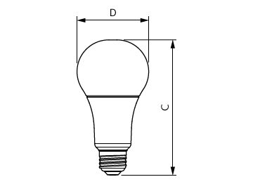  Single Contact Medium Screw A21 (A21) Frosted