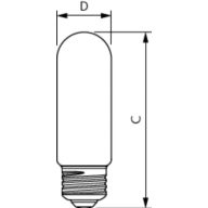  Single Contact Medium Screw T-10 Amber