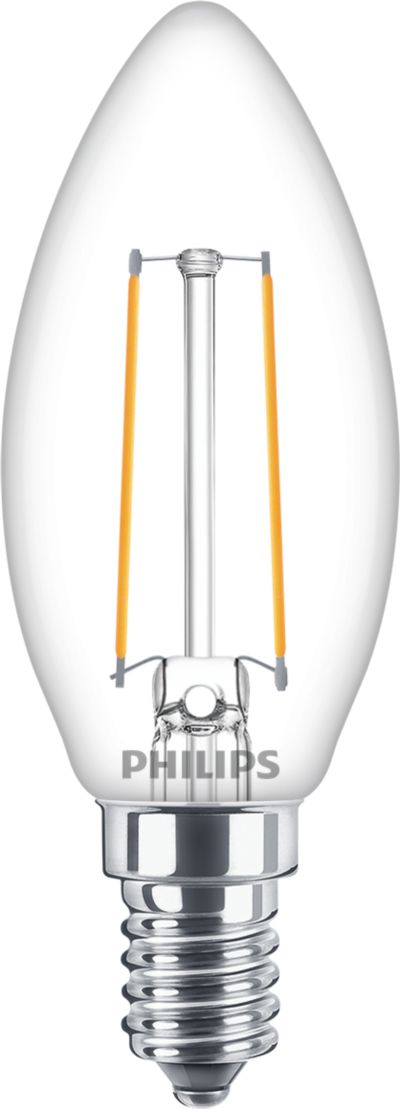 LED Filament Candle Clear 20W B35 E14 8718699623210 Philips