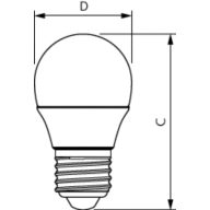 Foco Led Ecohome 4W E27 Luz Fría - Oechsle