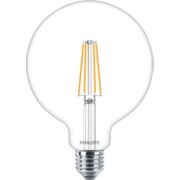 LED Filament Bulb Clear 60W G120 E27
