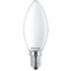 LED Filament-Kerzenlampe, B35 E14, Milchglas, 25 W